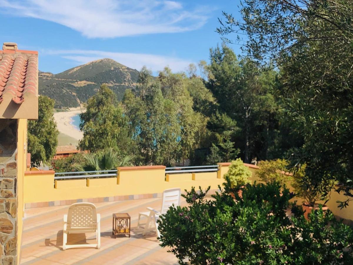 Beautiful Seaview Apartment In Wonderful Private Villa Gated 5 Mt From Beach - Property 150 Mt From Sea Solanas  Esterno foto