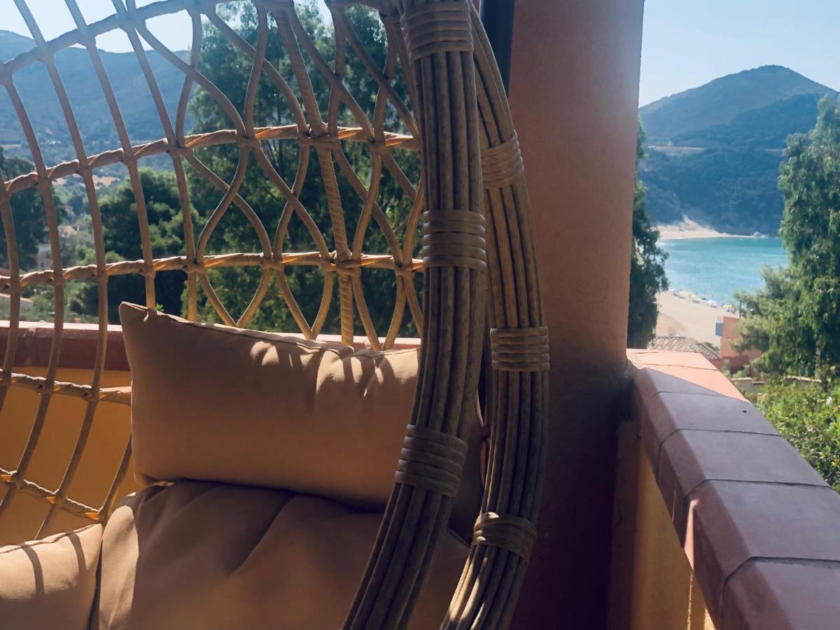 Beautiful Seaview Apartment In Wonderful Private Villa Gated 5 Mt From Beach - Property 150 Mt From Sea Solanas  Esterno foto
